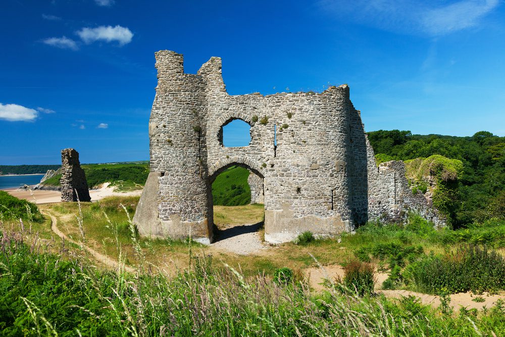 Pennard Castle